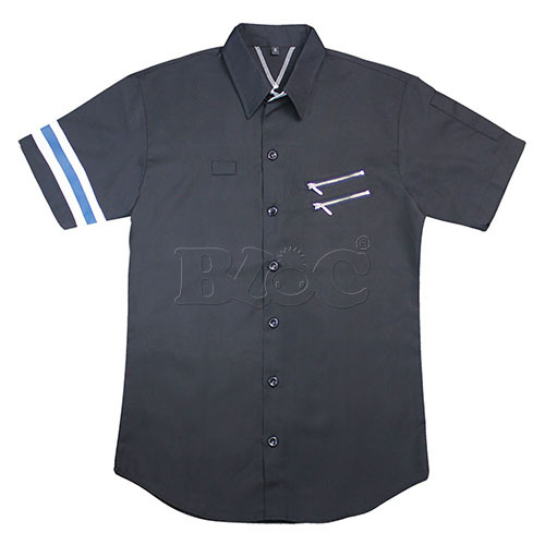 OF052 襯衫工作服(造型拉鍊口袋)  |商品總覽|襯衫/工作服|襯衫. 工作服